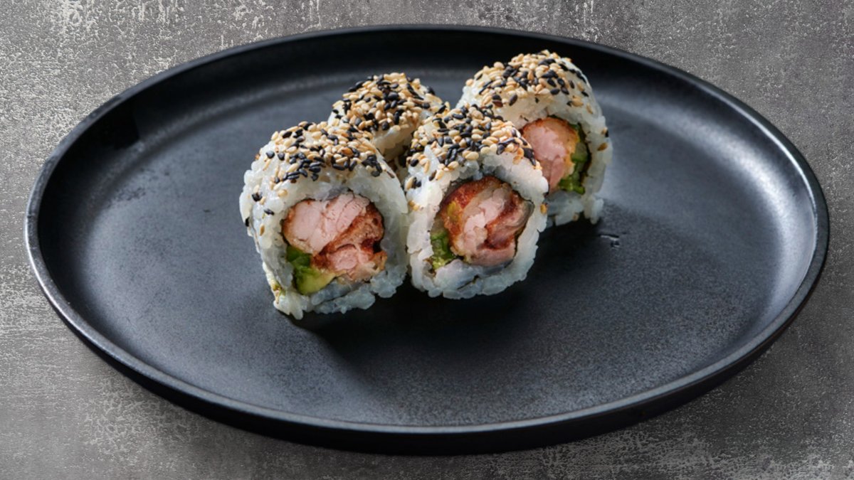66. Uramaki Crispy Chicken (8 stk)