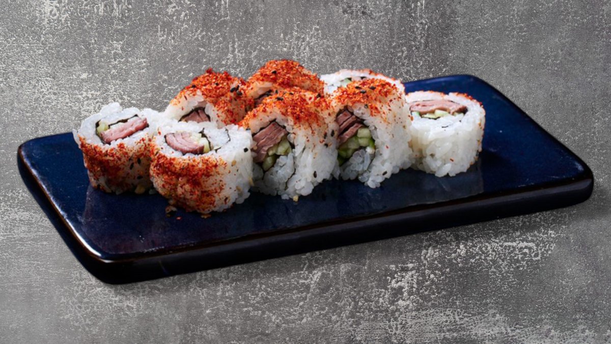 76. Uramaki Chili Okse (8 stk)
