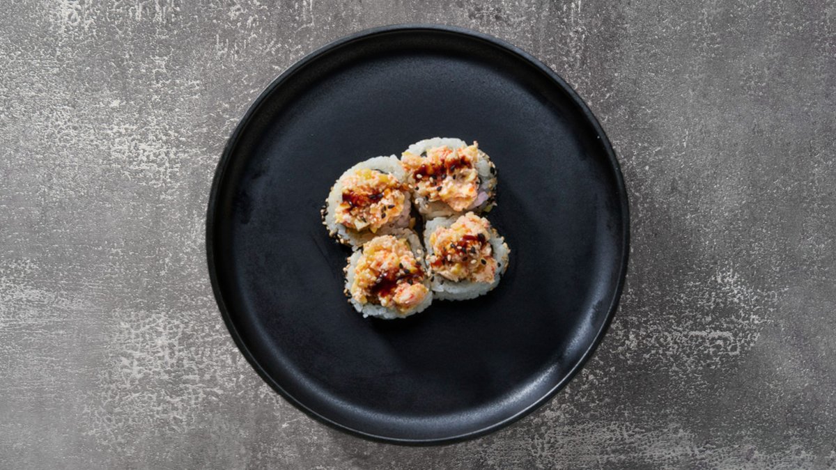 78. Uramaki Crispy Mango (8 stk)