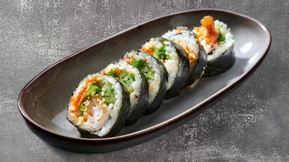 82. Futomaki Crispy Ebi (6 stk)