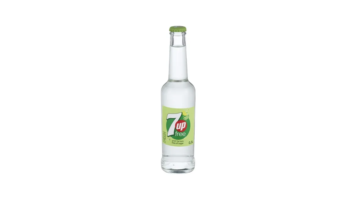 7up Free 0,3l glass flaske