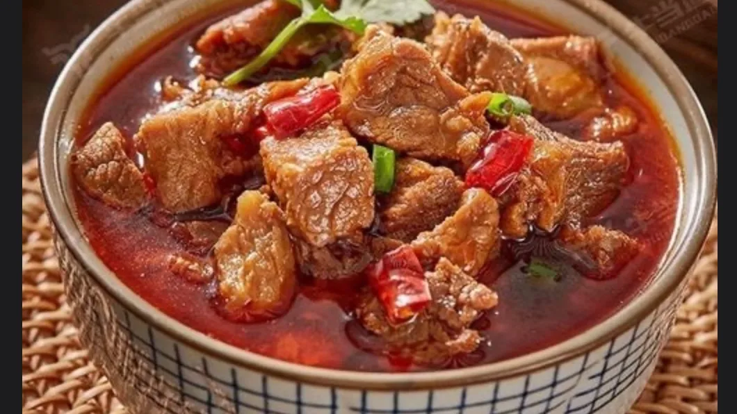 Braised Brisket Beef (kinesisk tapas uten ris)