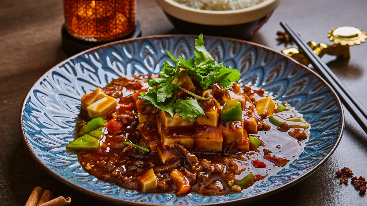 Mapo tofu (vegetar) 🌶️🌶️