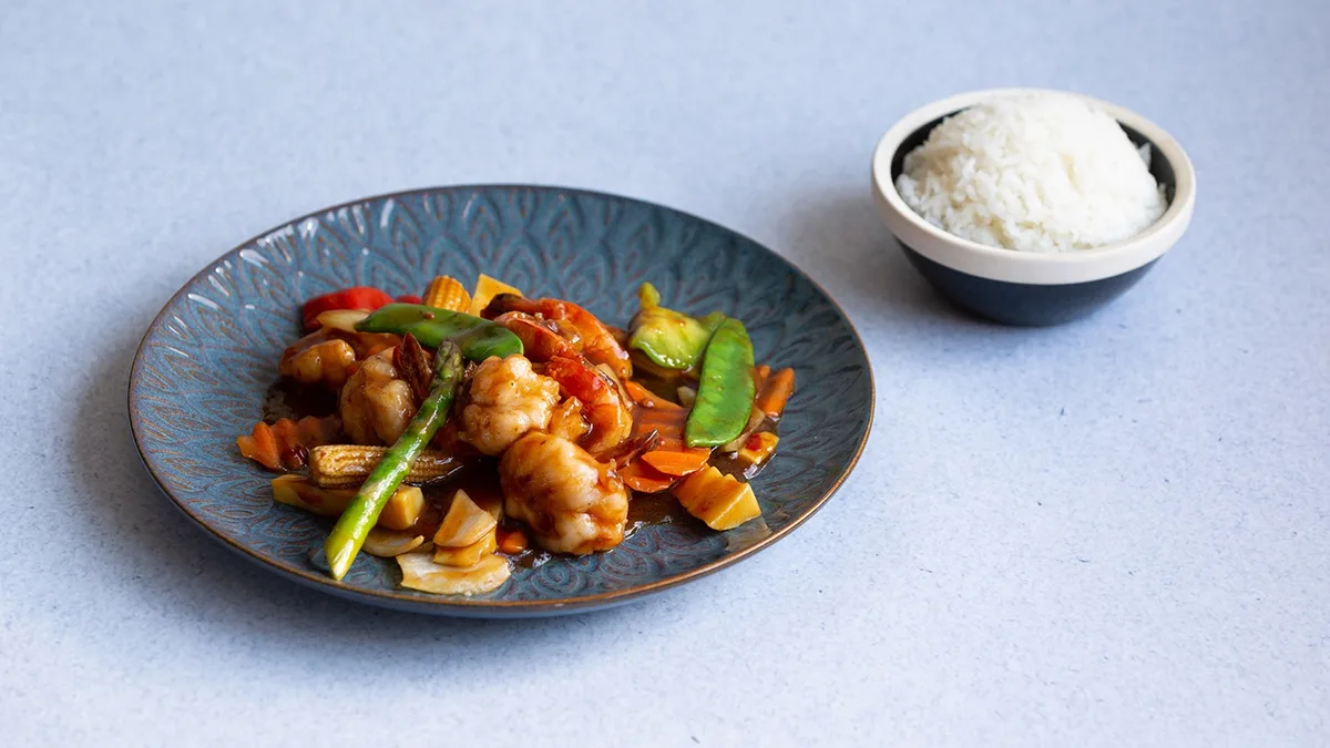 Scampi a la Szechuan 🌶️🌶️