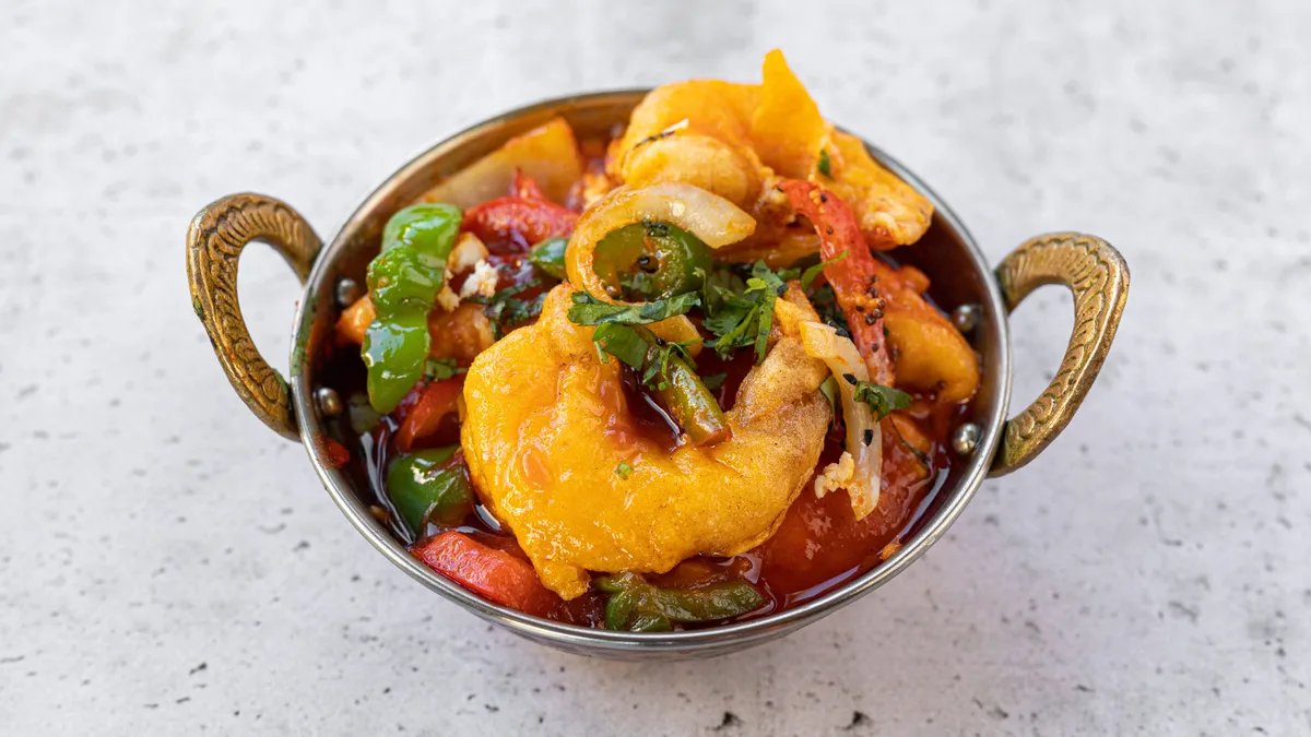 105.Prawns Jalfrezi