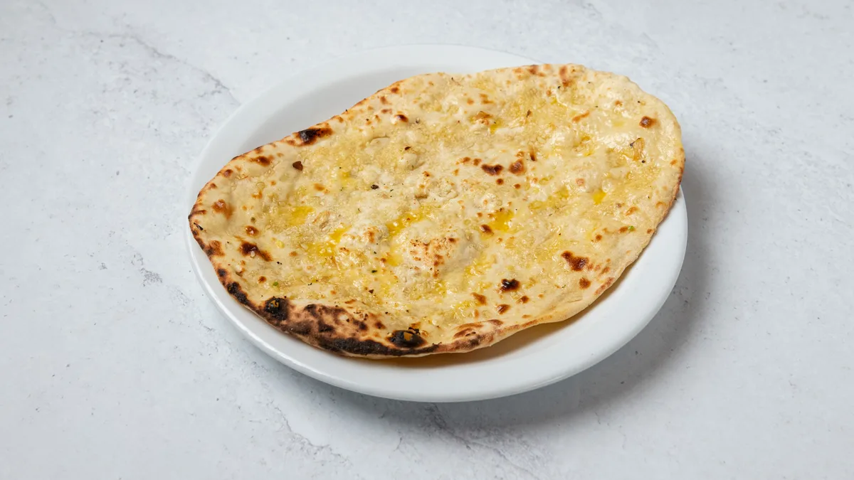 153.Naan with Garlic