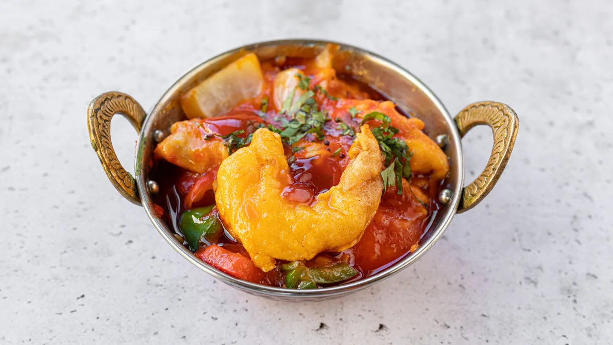 104.Sweet and Sour Prawns