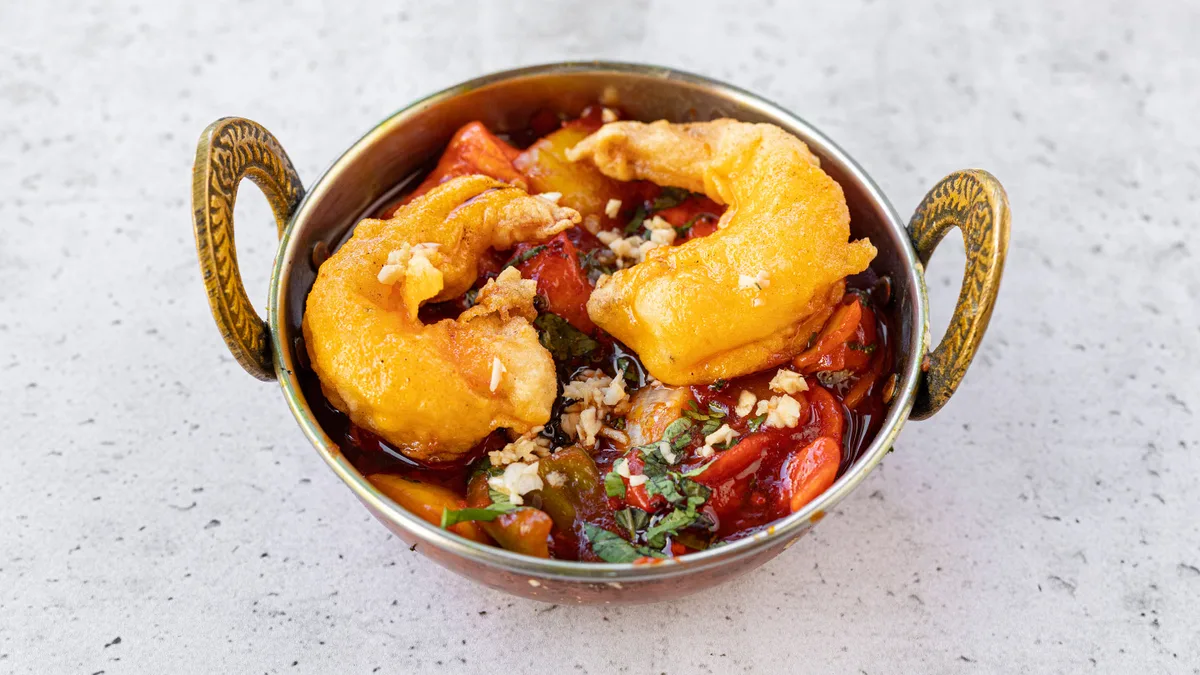108.Garlic Prawns