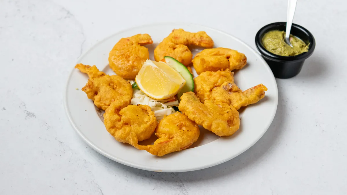 14. Prawns Pakoda