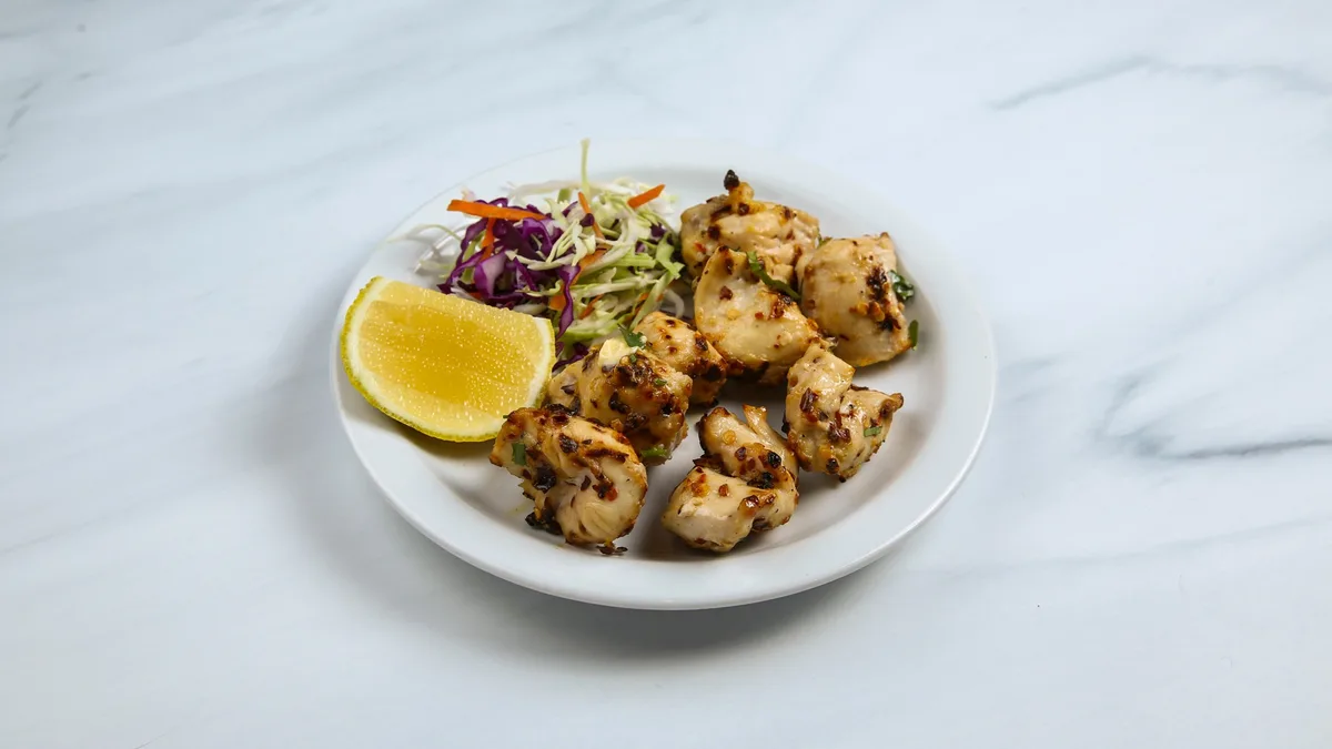 21.Murgh Malai Tikka with Chili Flakes