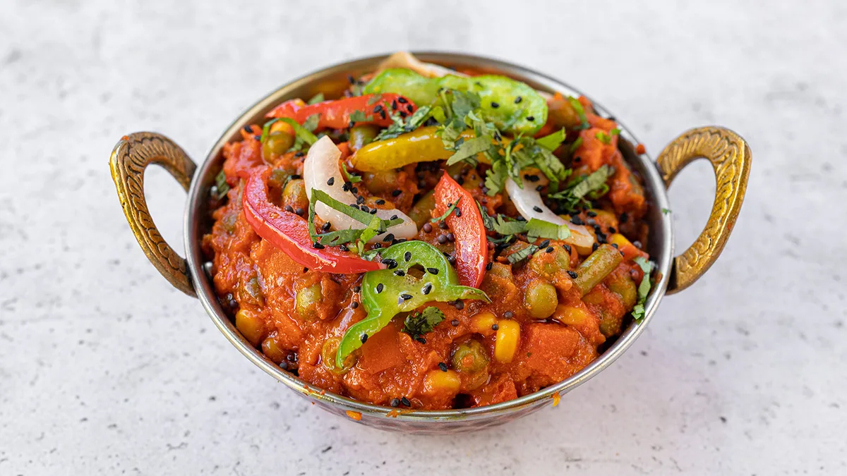 64.Mixed Vegetables Jalfrezi