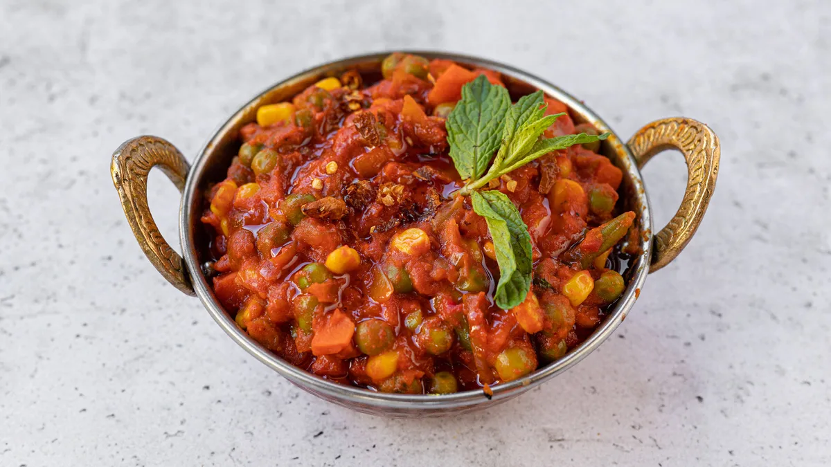 65.Mixed Vegetables Madras