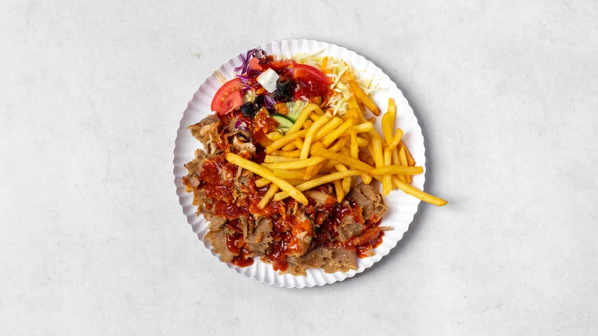 Talerz kebab