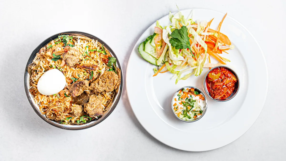 Lamm Biryani