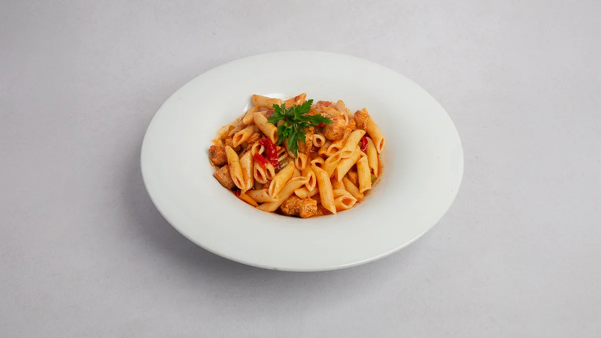 Penne słodko-pikantne