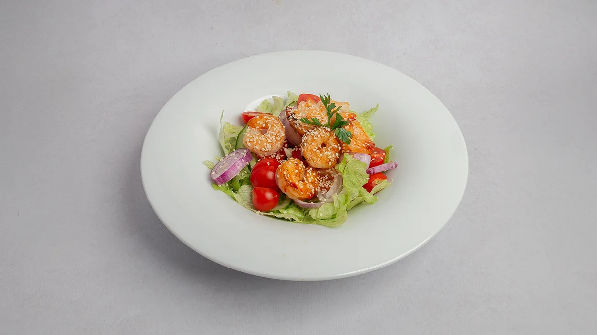 Sałatka shrimp