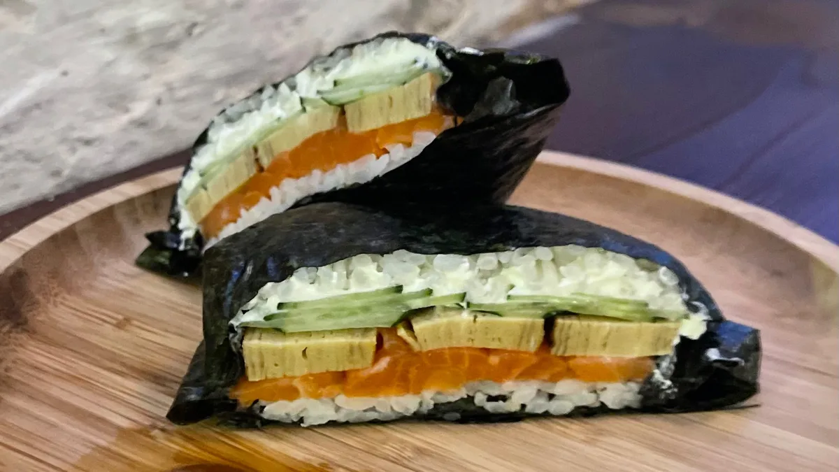 Salmon Nori Sandwich