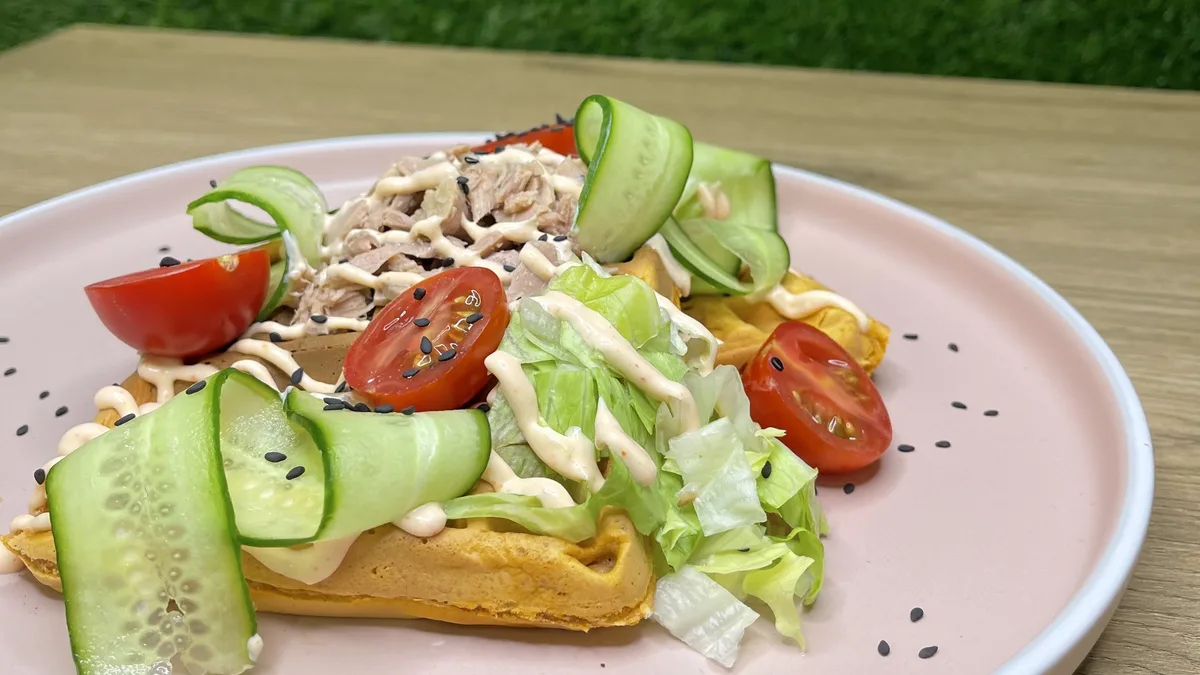Tuna Red Waffle