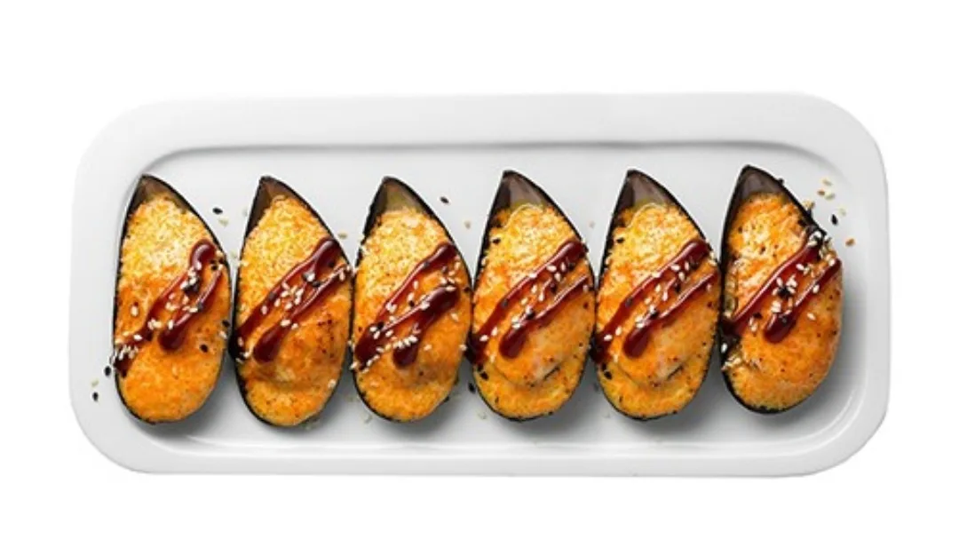 Baked Mussel (6 pcs.)
