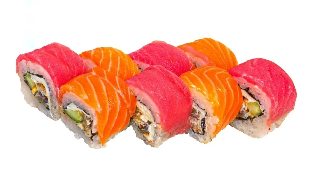 Rainbow Roll (8 pcs.)