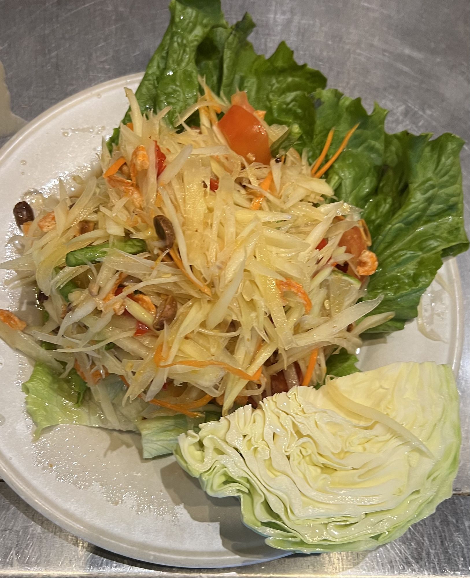040. B: Papaya Salad | Sum Tum Thai add Poo