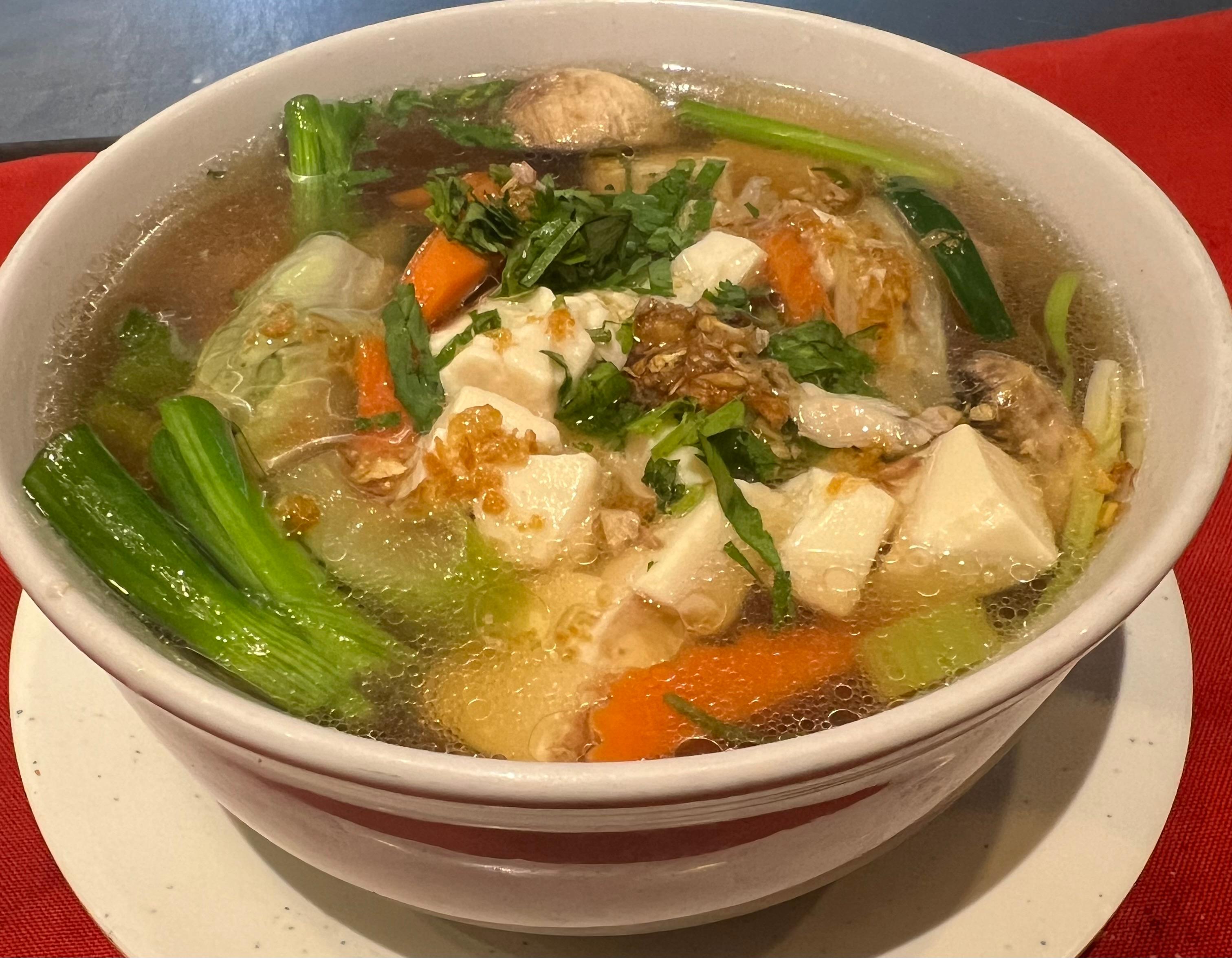 057. Veggie Tofu Soup