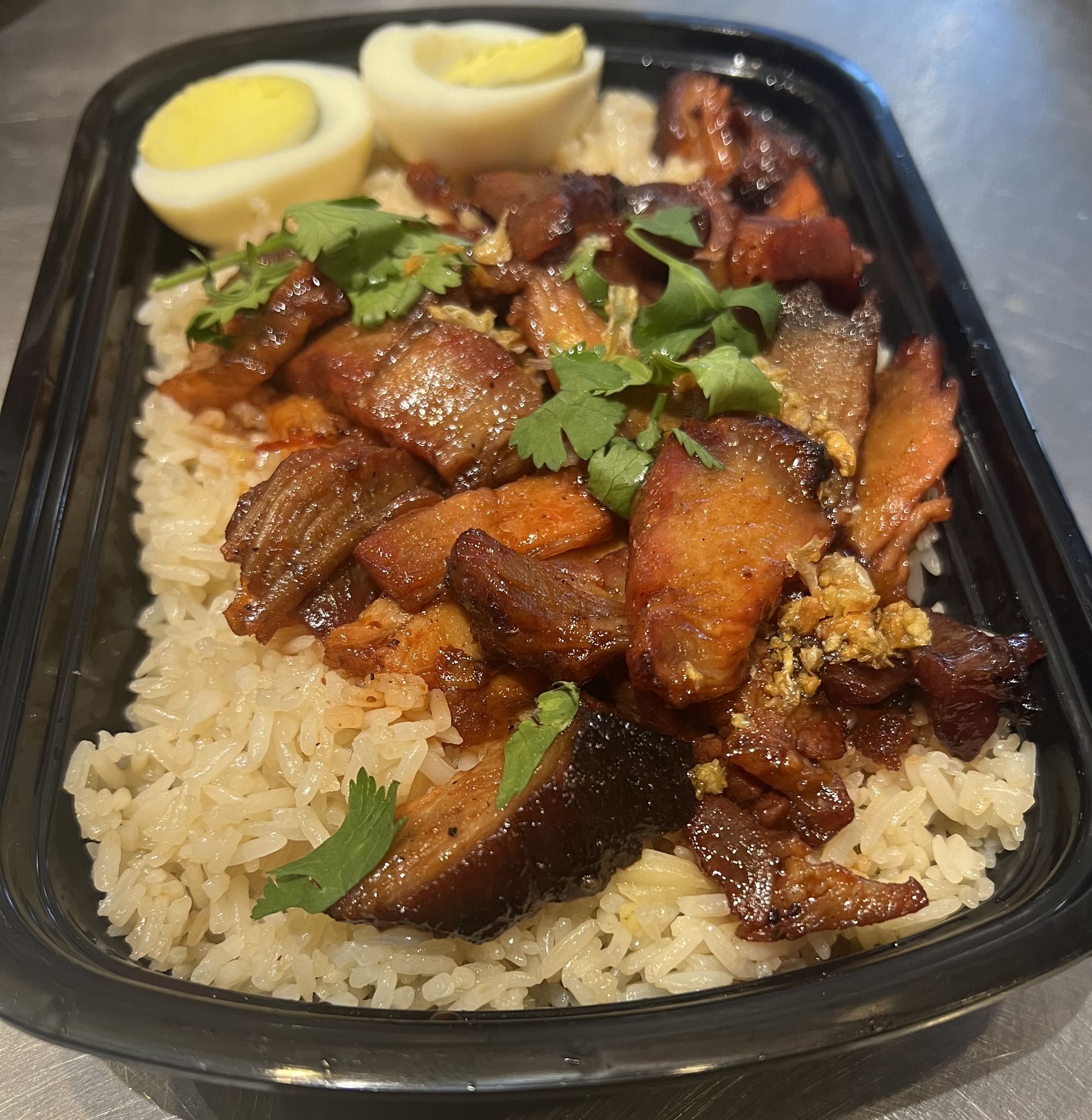 078. Kao Moo Dang Rice