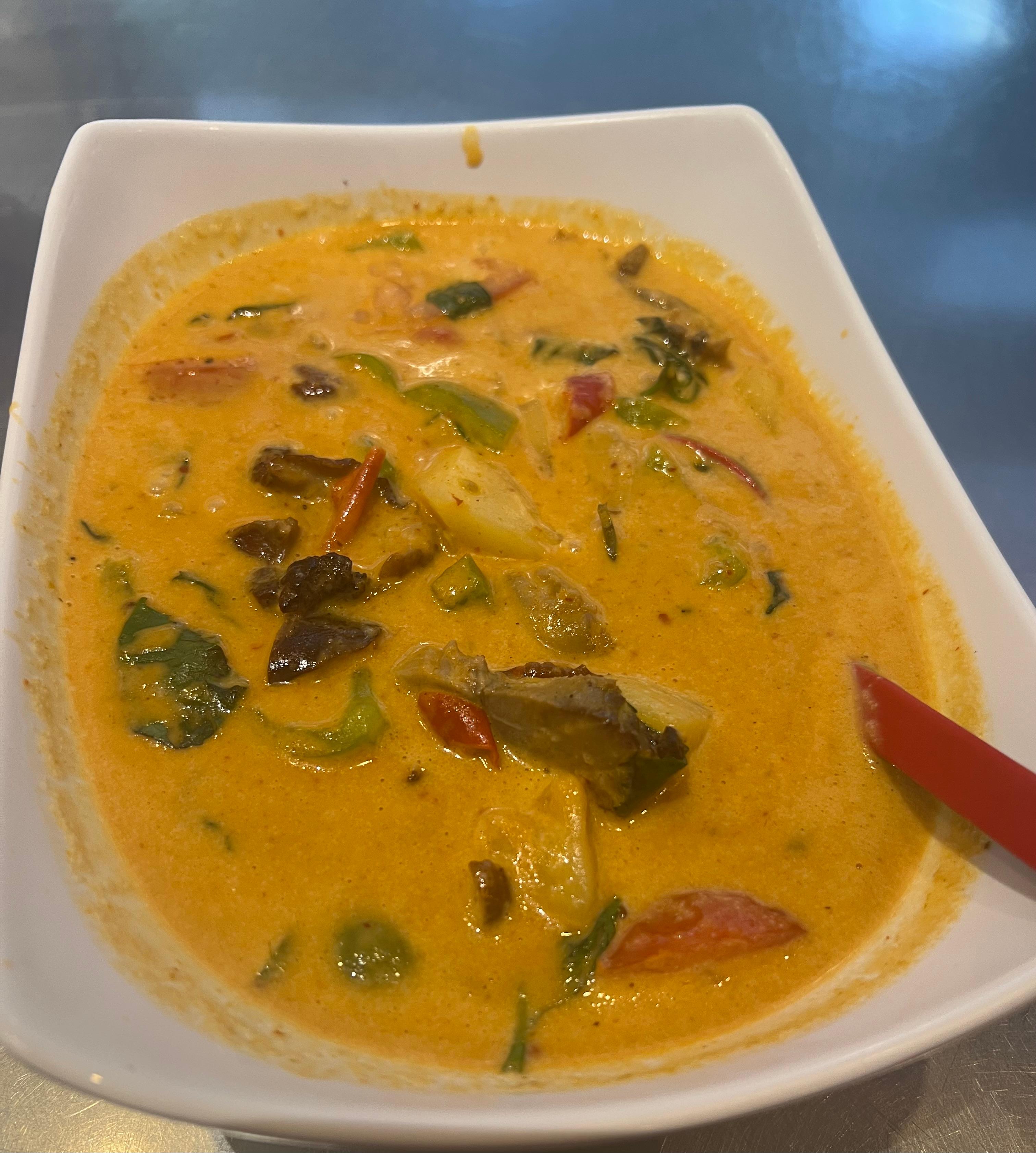 086. Roasted Duck Curry