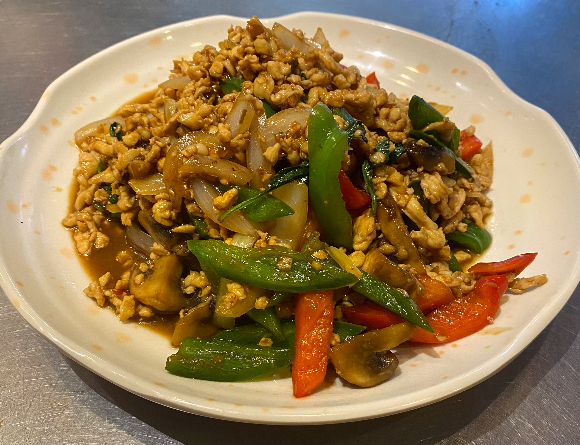 100.Spicy Basil Leaves