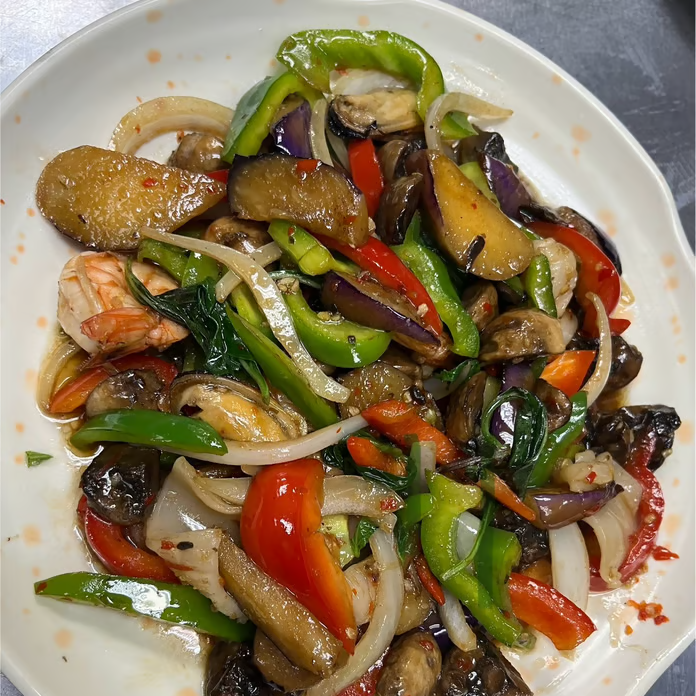 111. Spicy Eggplants and Mushroom