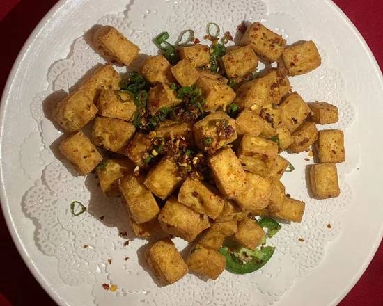 03. Fried Salt and Pepper Tofu Cubes（椒盐豆腐粒）