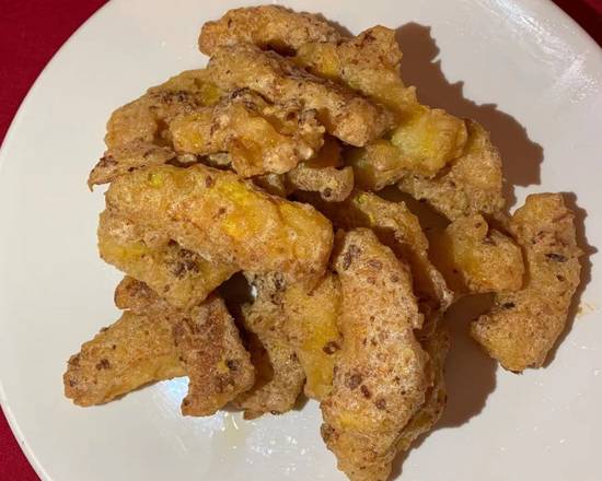 04.Fried Pumkin w/salty Egg Yolk（金沙脆皮南瓜）