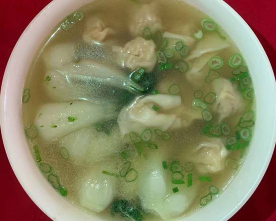 08. Wonton with Green Soup（菜远云吞汤）