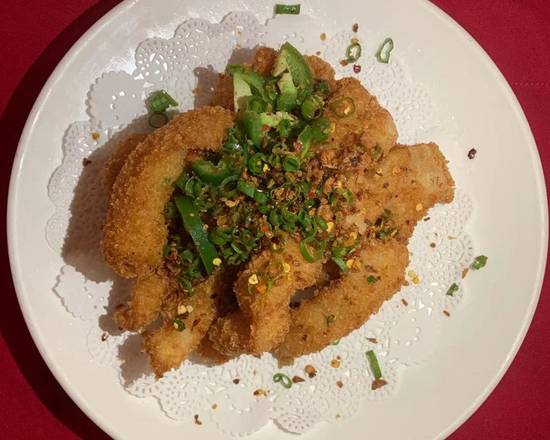 25. Deep Fried Fillet of Sole(椒盐龙利球)