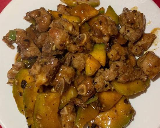 30.Bitter Melon Spareribs w/Black Bean Sauce(豉汁凉瓜排骨)