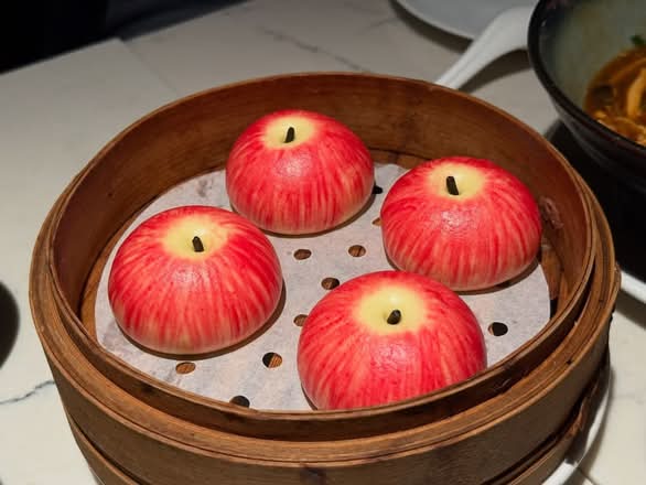 Apple Bun Hawthorn Sauce 4pcs 山楂苹果包4