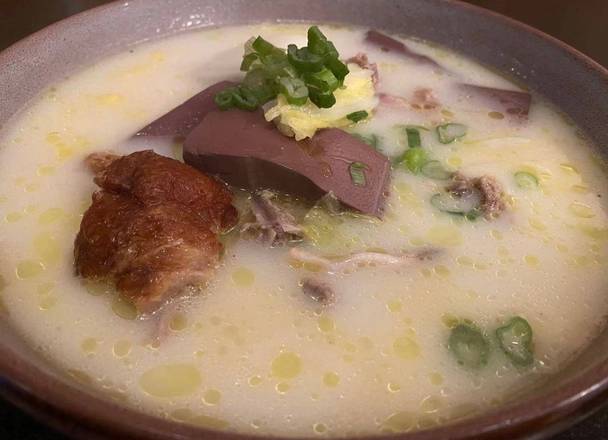 Duck Bone and Napa Cabbage Soup 白菜粉丝豆腐鸭骨汤