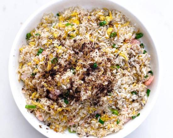 Shrimp Fried Rice with Black Truffle 黑松露虾炒饭