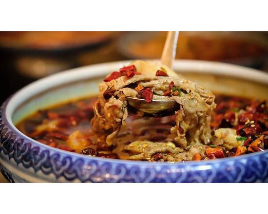 Szechuan Beef with Flaming Chili Oil