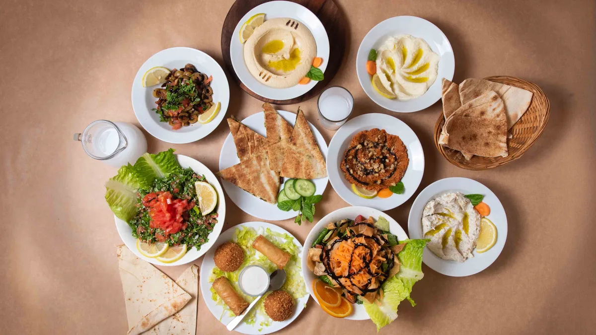 Vegetarian Meze for 2
