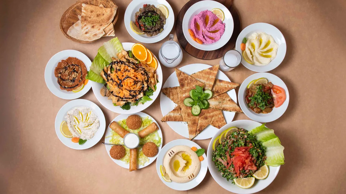 Vegetarian Meze for 3