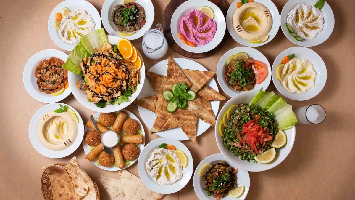 Vegetarian Meze for 5