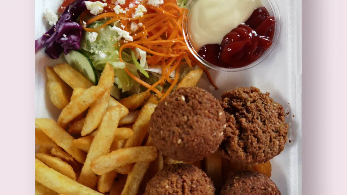 18. Falafel karp friikatega