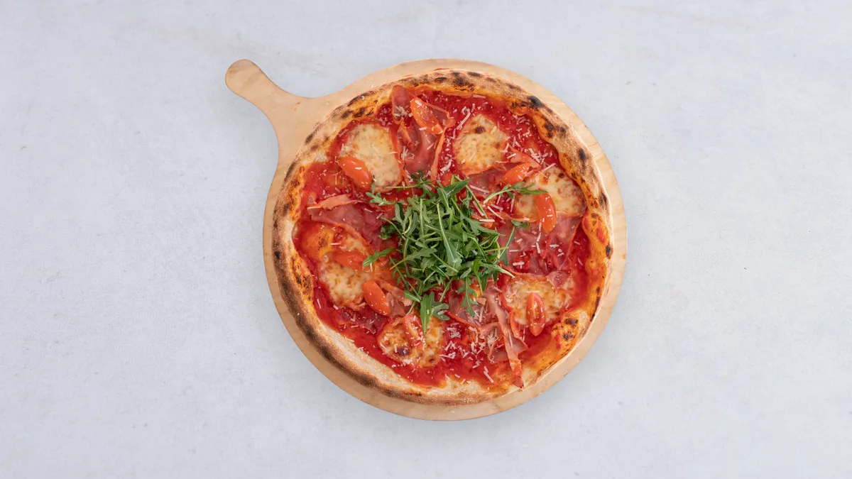 Pizza capri e rukola