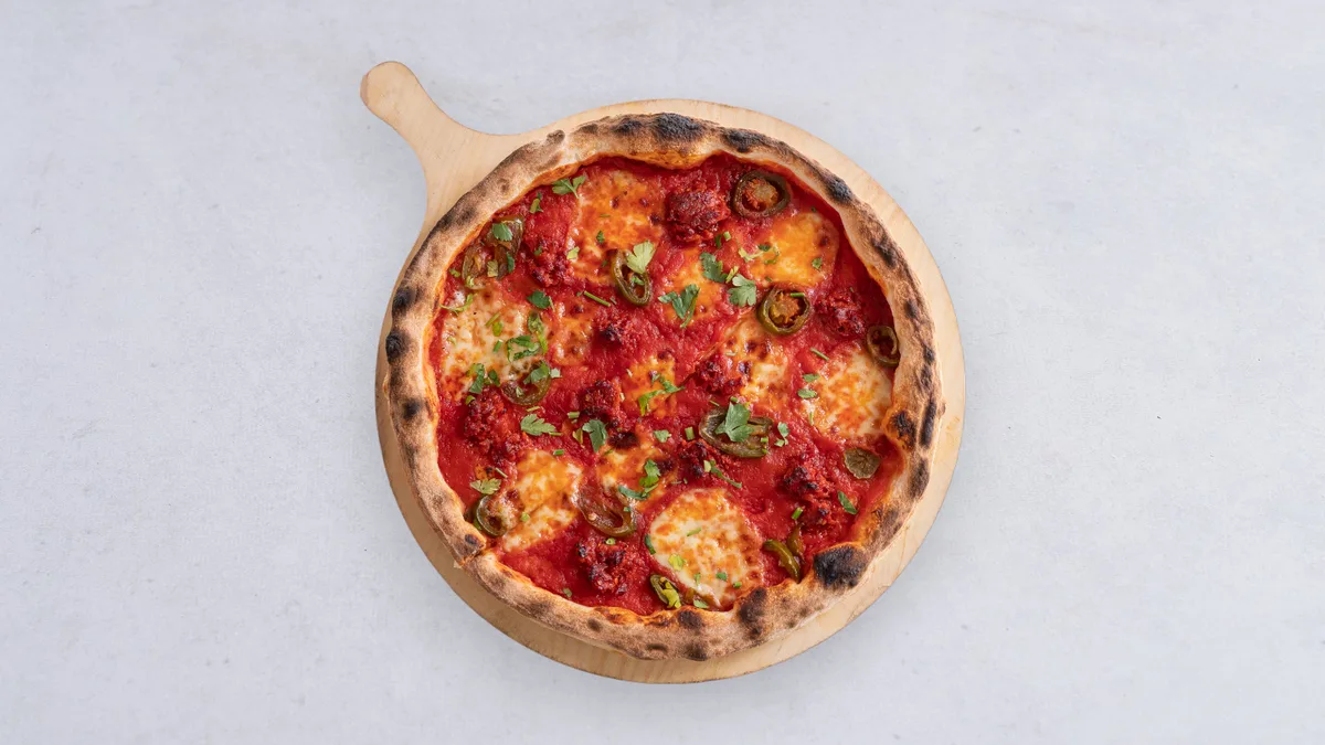 Pizza 'nduja e chilli