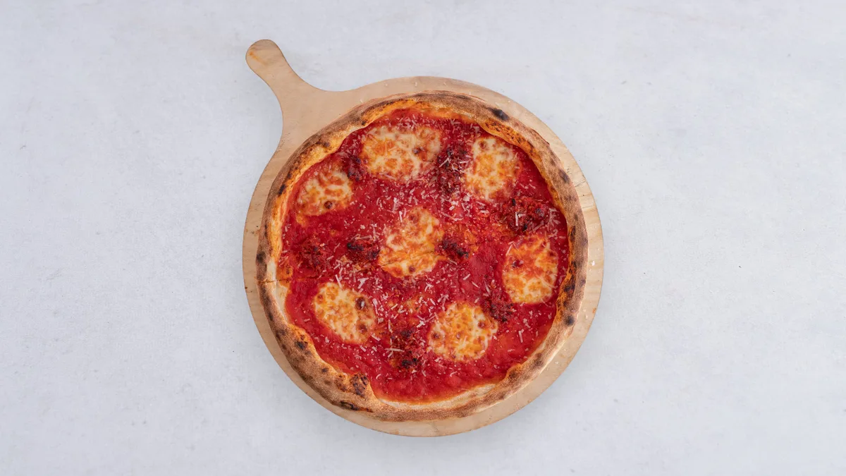 Pizza 'nduja e grana