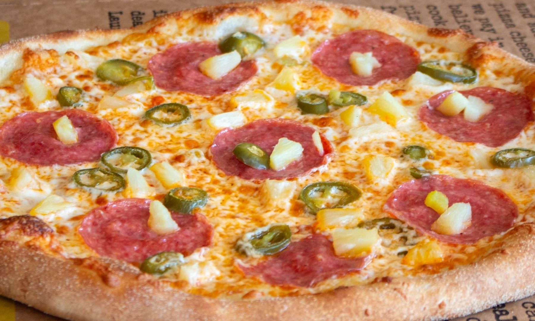 14" Hawaiian Pizza