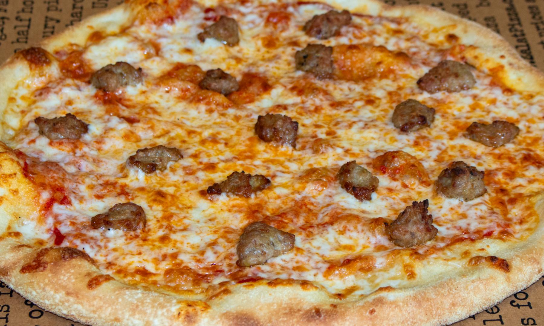 18" NYC Sausage Pizza