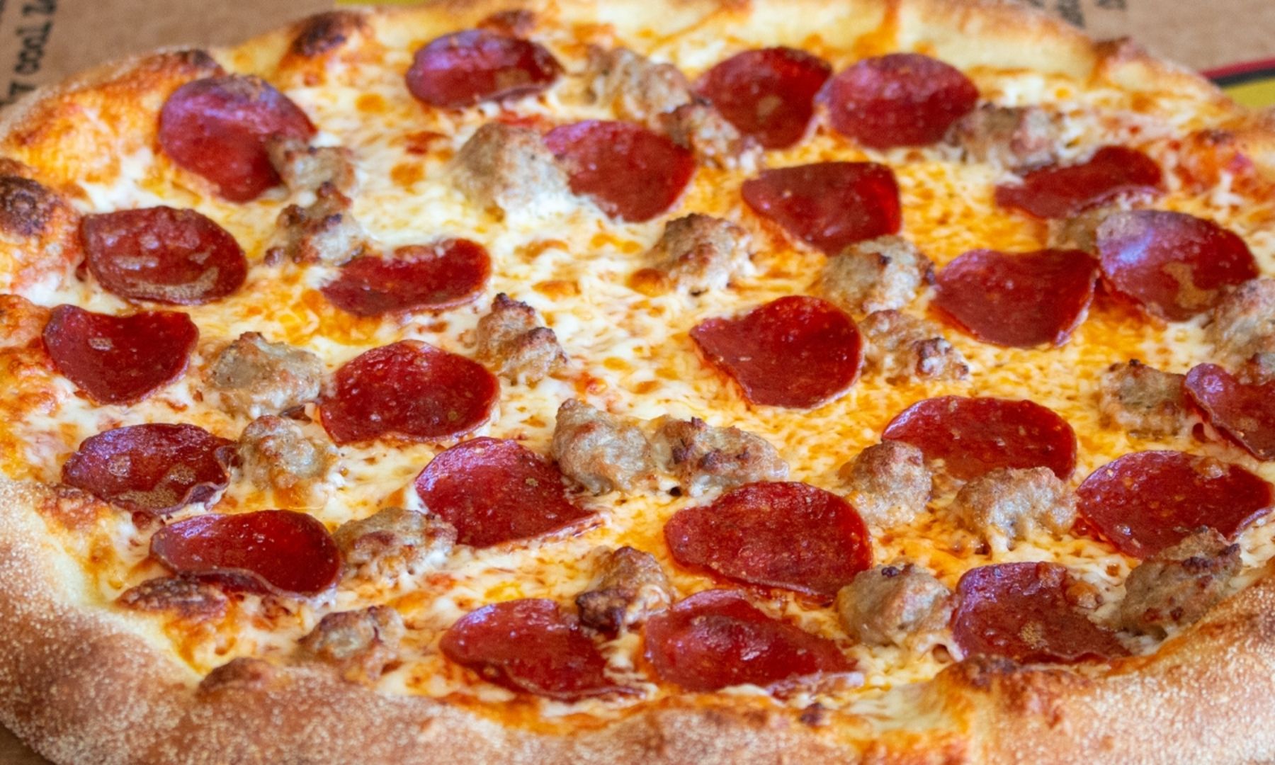 18" Sausage+Pepperoni Pizza