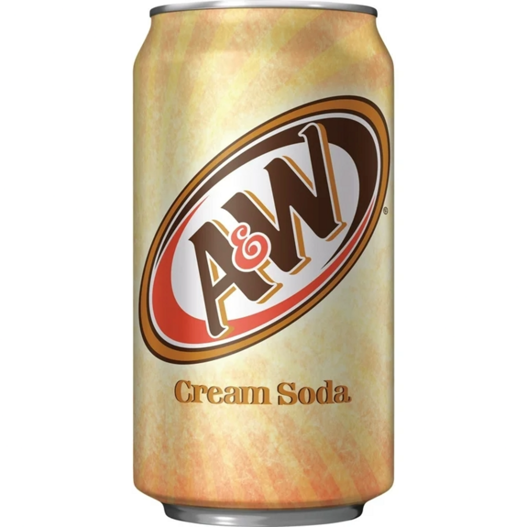 AandW Cream Soda - Can